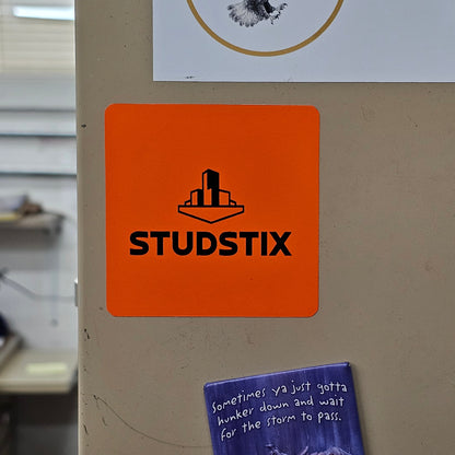 3" x 3" Studstix Sticker