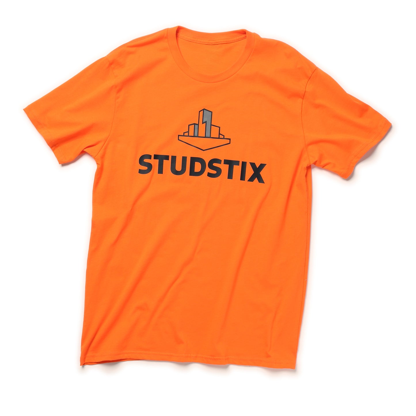 STUDSTIX Safety Orange Short sleeve t-shirt