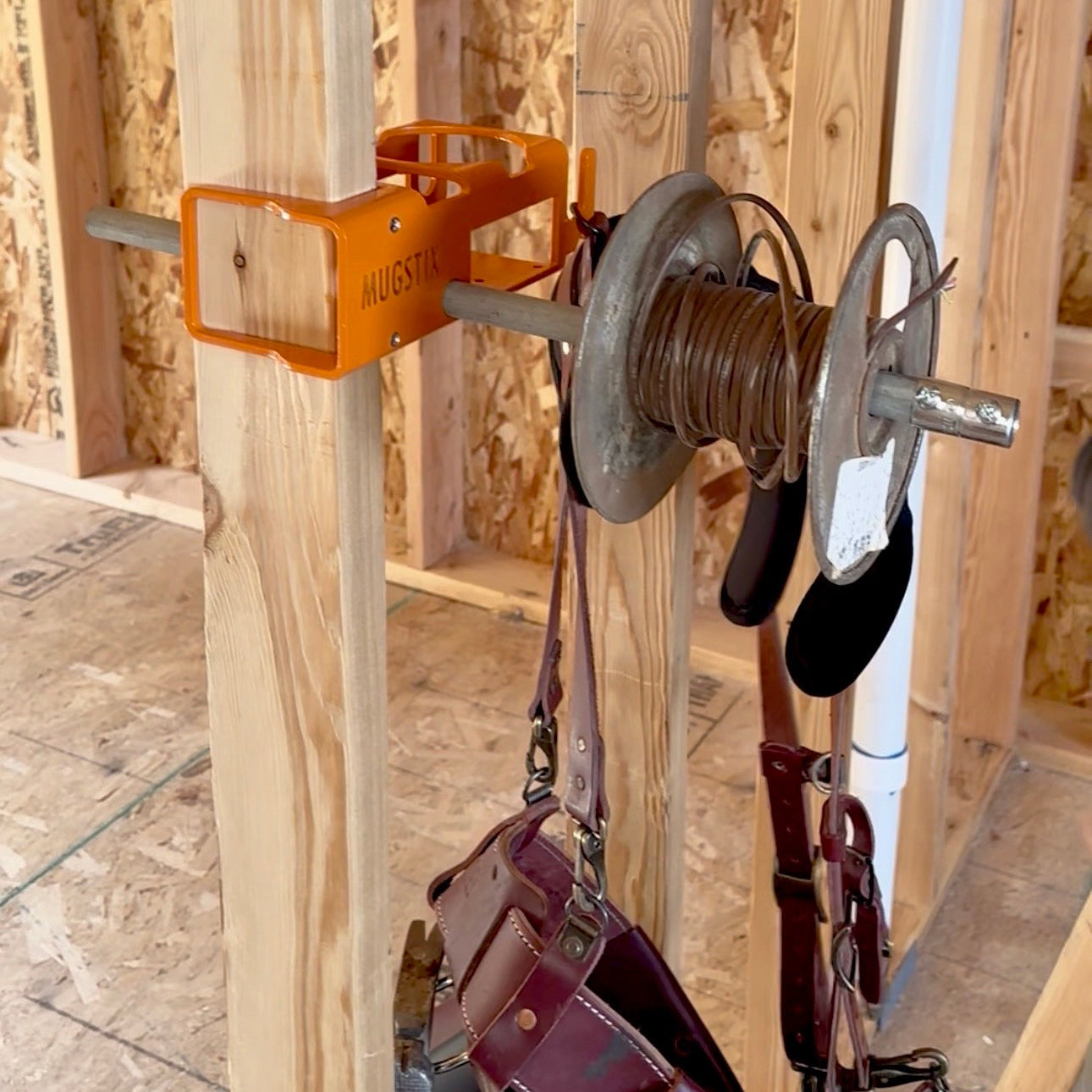 Mugstix - Mug/Drink Holder, Phone Holder, Tool Bag/Hoodie Hooks